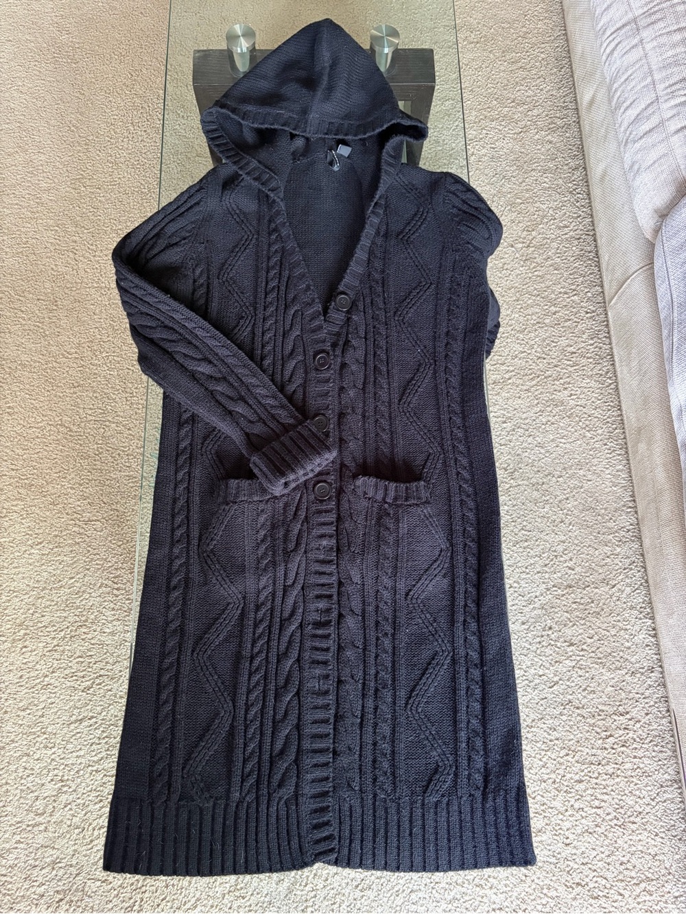 💜 Mariposa Long Knit Cardi
